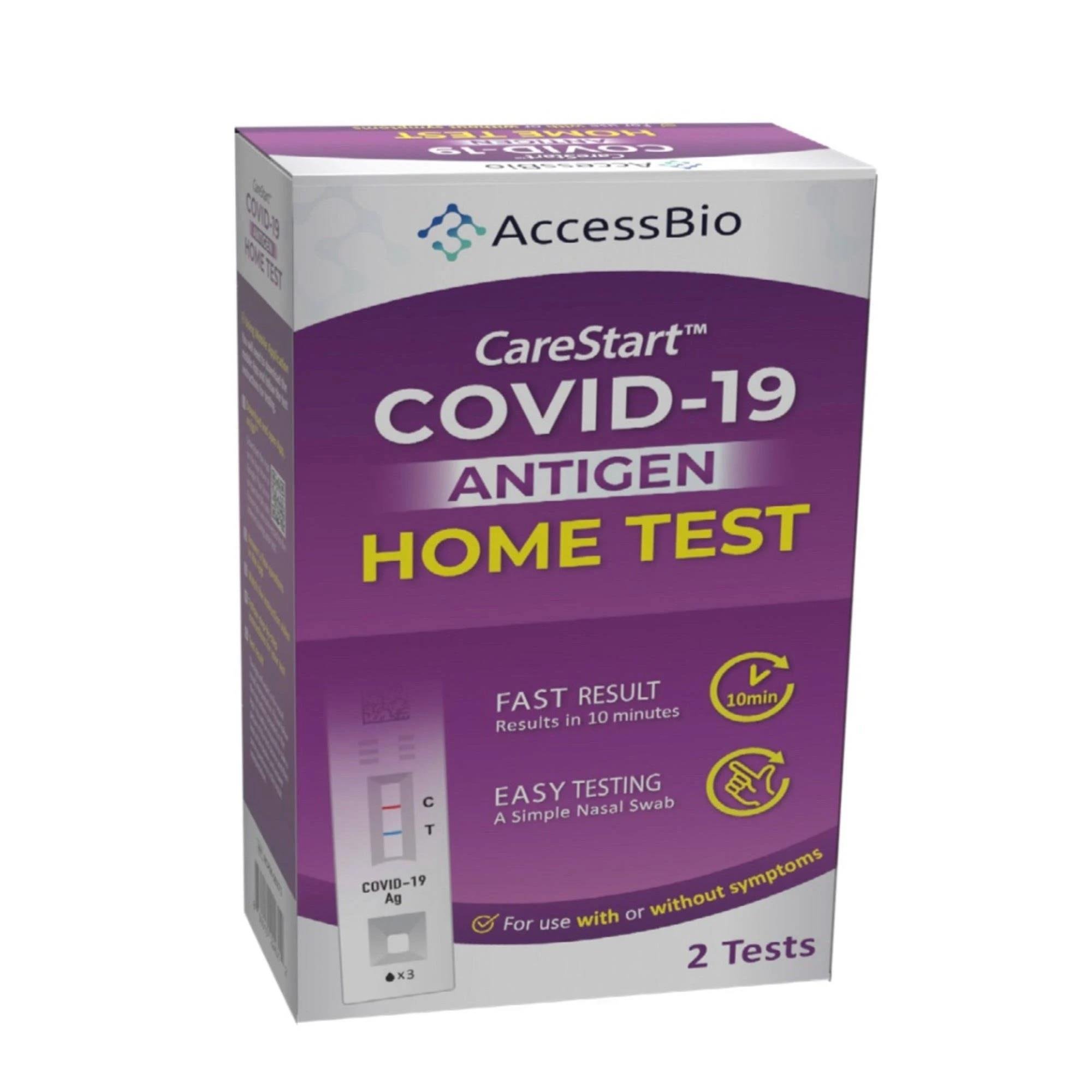 CareStart Covid 19 Antigen Home Test Sterile Services Co 