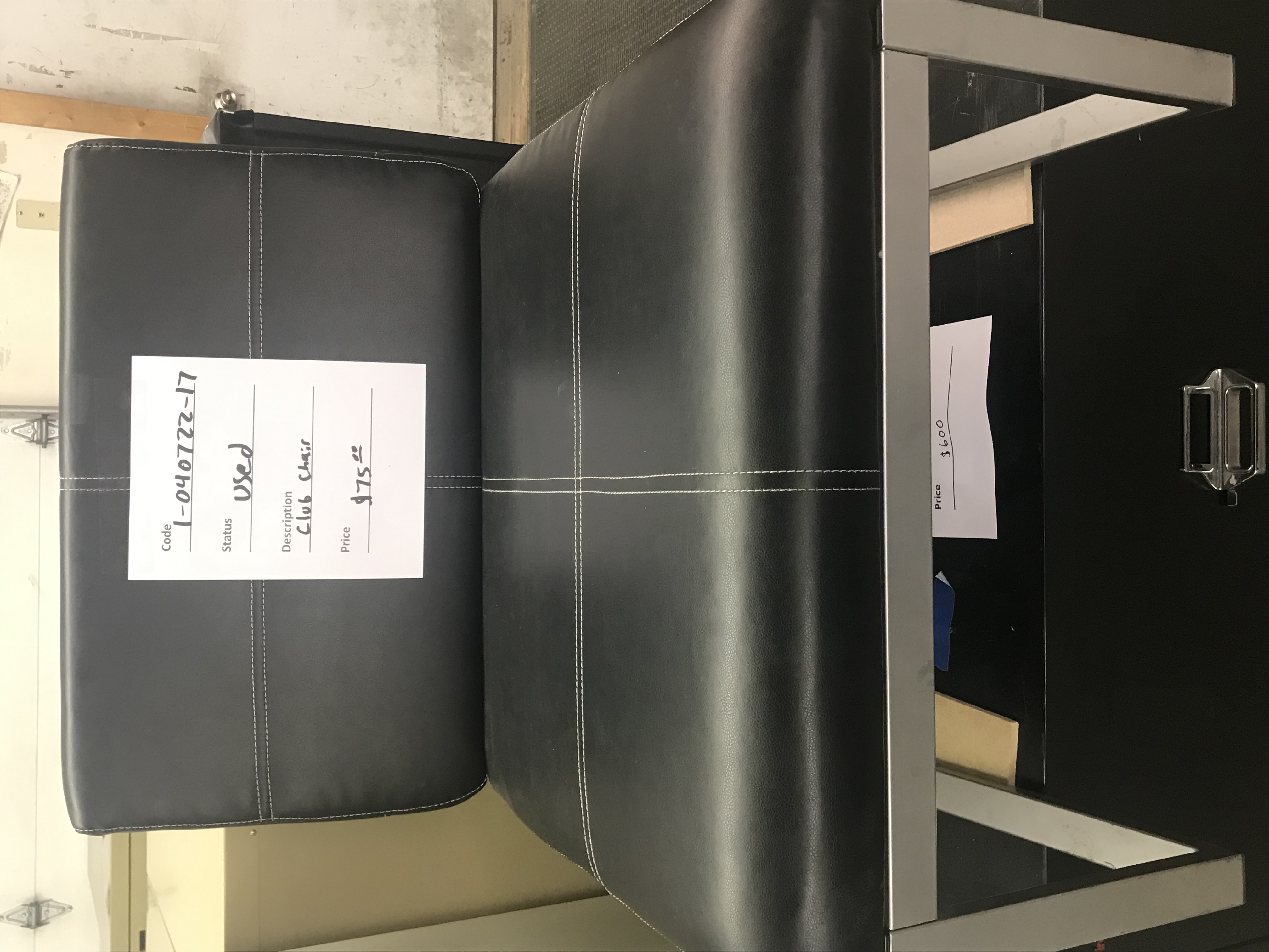 Used Club Chair JCL Solutions / Spencer Office Supplies