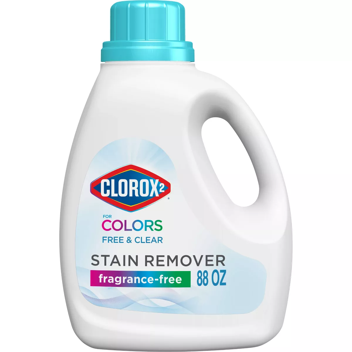 Clorox 2 for Colors,Free & Clear Stain Remover and Color Brightener-88oz MS-LAUNDRY-CLOROX2-FF