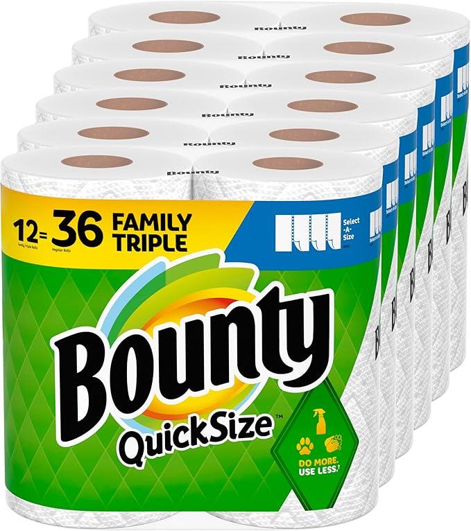Paper Towels, Bounty Essentials 108 Sheets/Roll/12 Carton * MS-PAPERTOWELS-BOUNTY-12