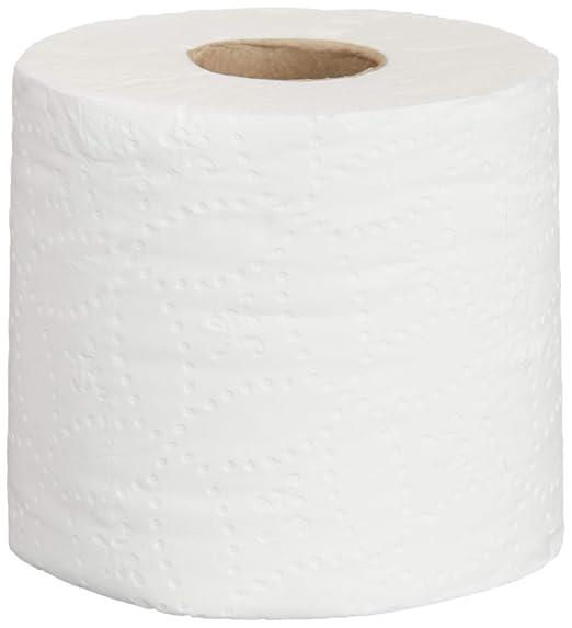 Genuine Joe 2-ply Standard Bath Tissue Rolls - 2 Ply - 4" x 3.50" - 500 Sheets/Roll - White - Perforated, Absorbent, Soft - 96 / Carton GJO2550096