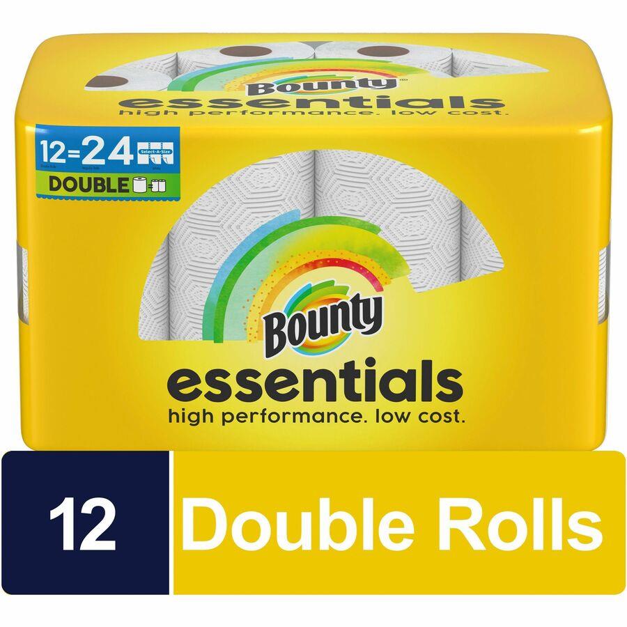Paper Towels, Bounty Essentials 108 Sheets/Roll/12 Carton * MS-PAPERTOWELS-BOUNTY-12