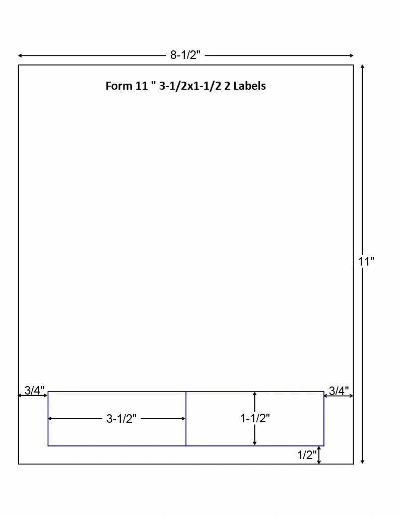 Integrated Label Forms