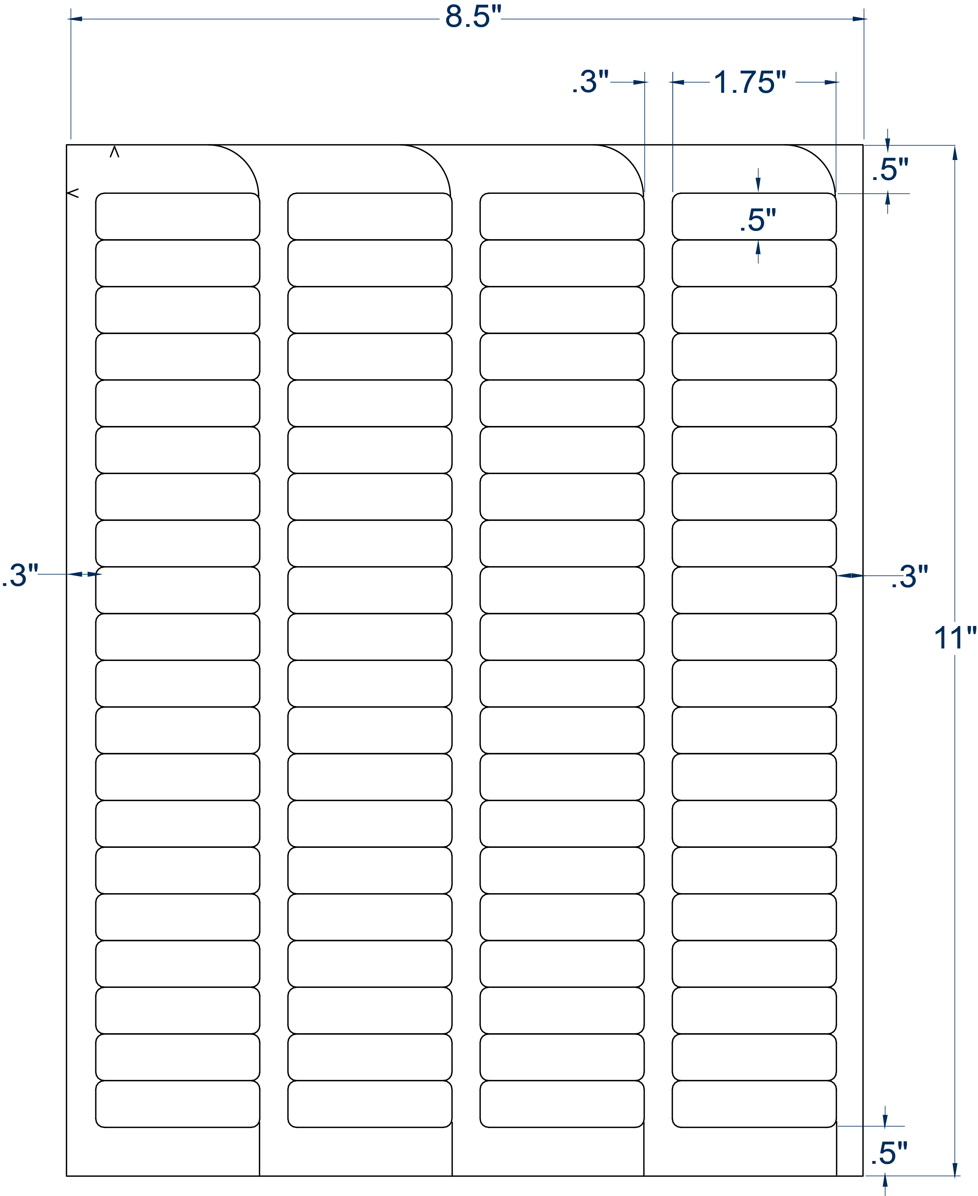 Compulabel Laser, InkJet, Copier Labels Industry Standard Stock