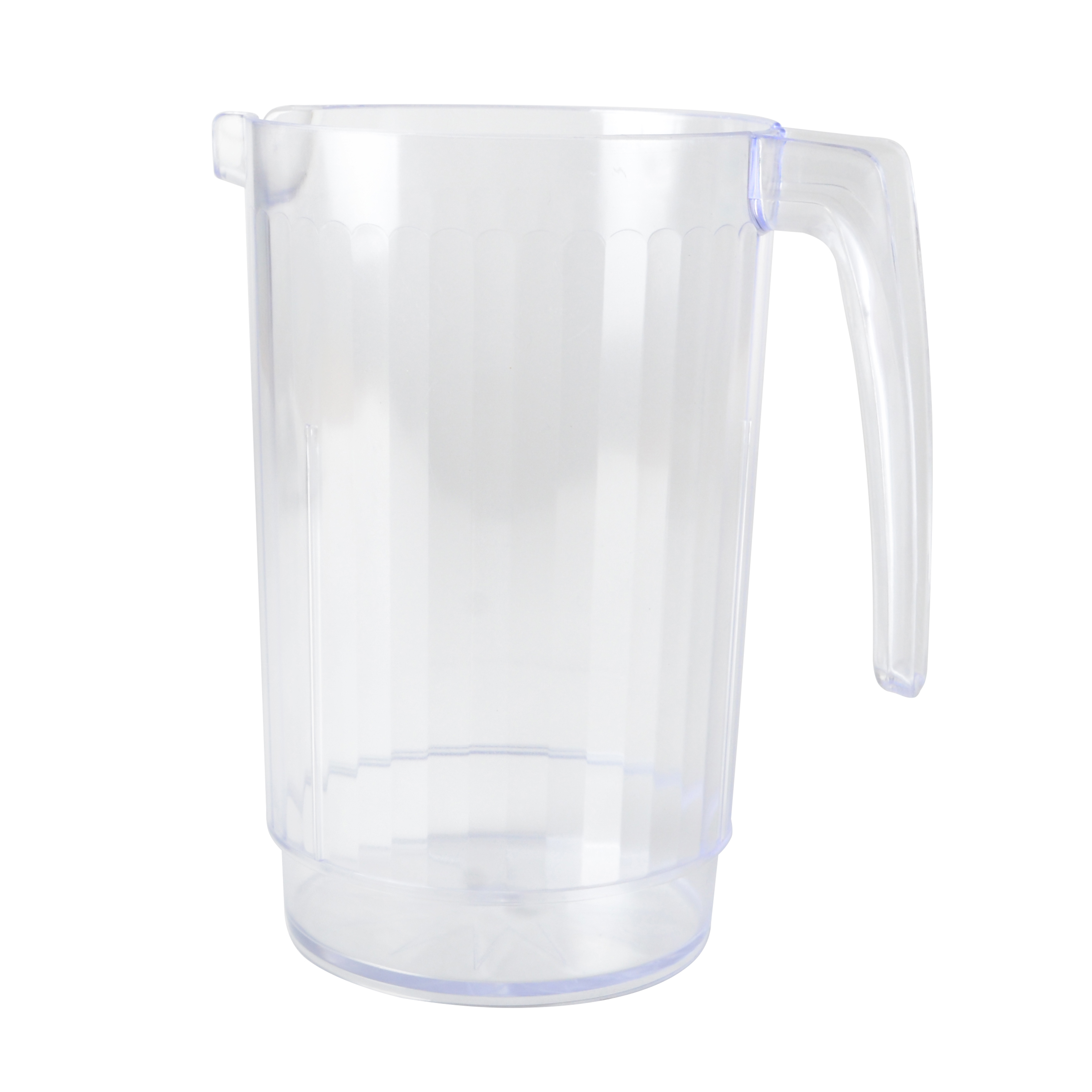 64oz. Clear Plastic Crystal Cut Pitcher