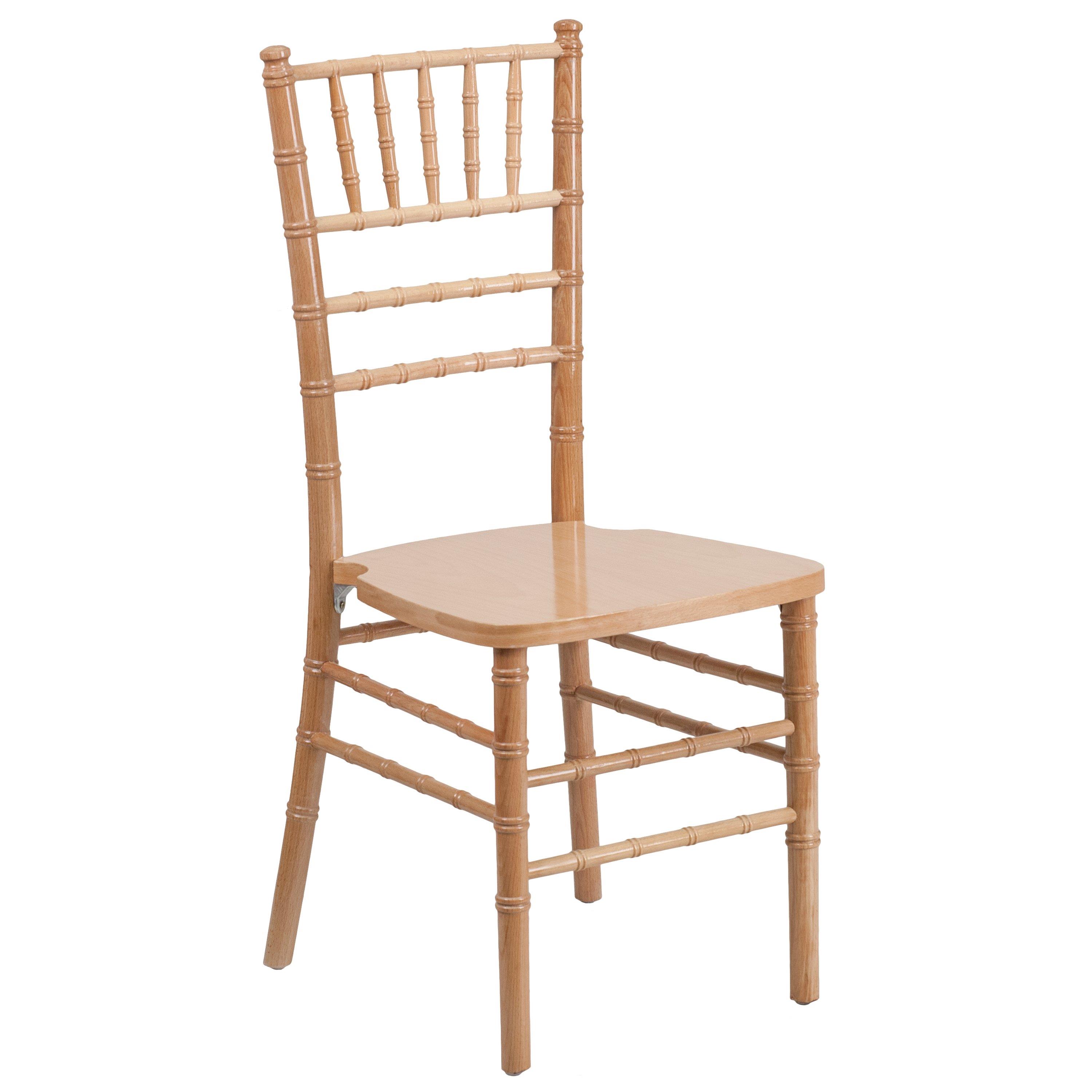 HERCULES Series Natural Wood Chiavari Chair TonerQuest