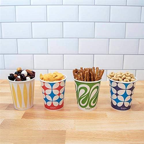 Dixie MultiPurpose Bathroom Paper Cups, 5oz, Box of 100 Cups, Colors