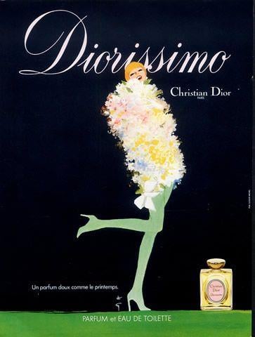 Christian Dior Vintage Diorissimo Eau De Toilette
