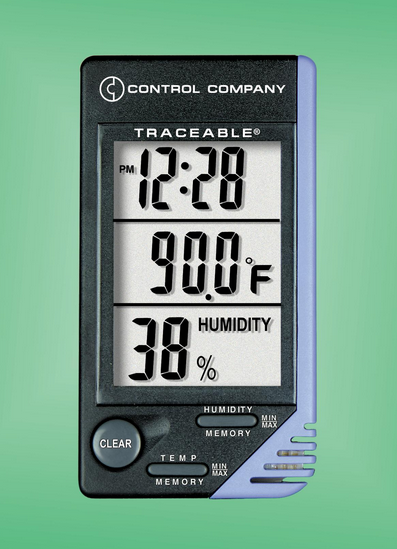 4040 Traceable Thermometer/Clock/Humidity Monitor