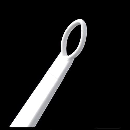 Ear Curette FlexLoop® 6 Inch Length Round Handle 4 mm Tip Curved