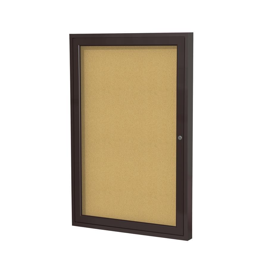 GHENT i3x3i 1 Door Bronze Aluminum Frame Enclosed iBulletini 