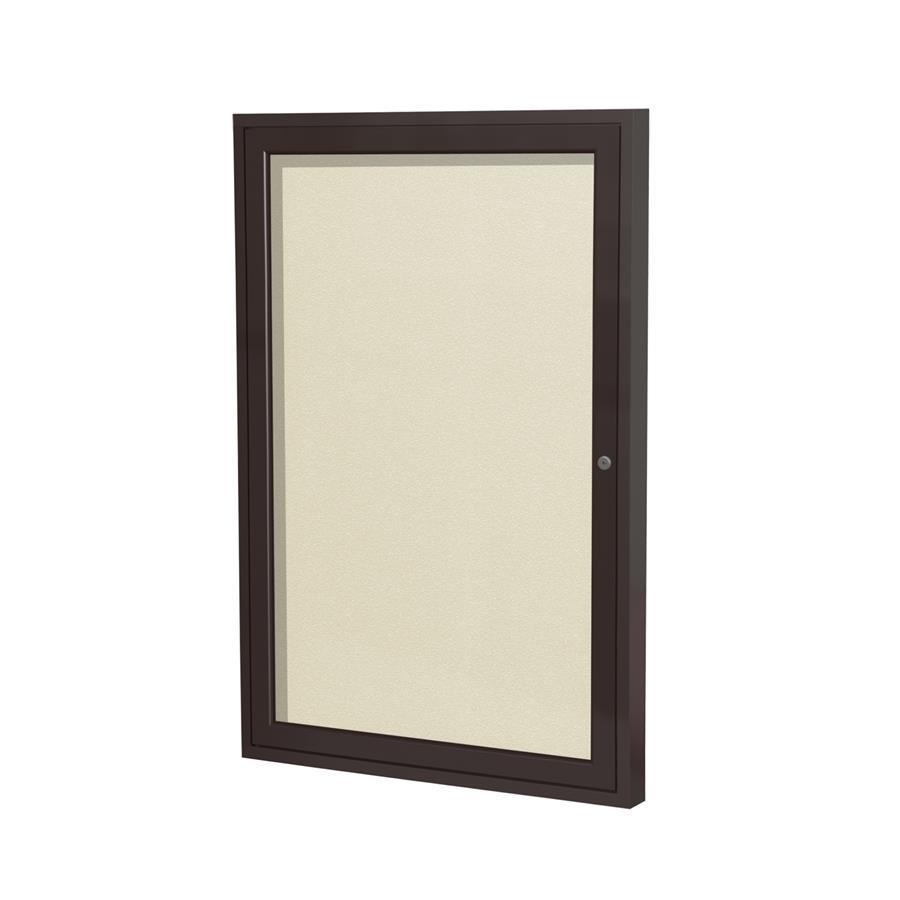 GHENT i3x3i 1 Door Bronze Aluminum Frame Enclosed Vinyl 