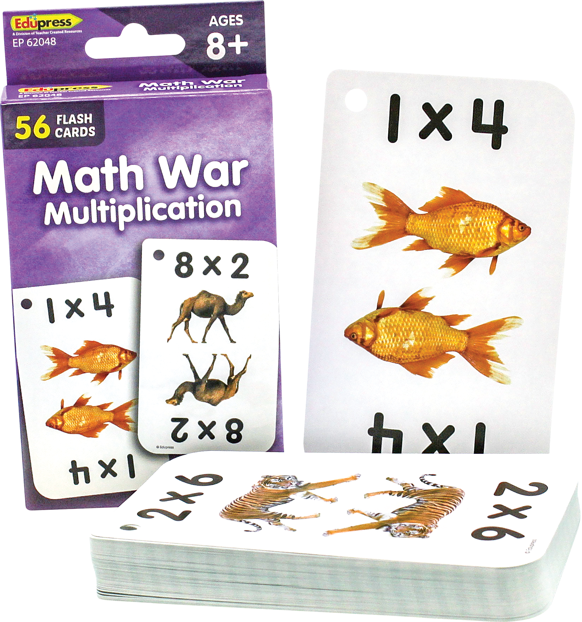 Math War Multiplication Flash Cards - The School Box Inc