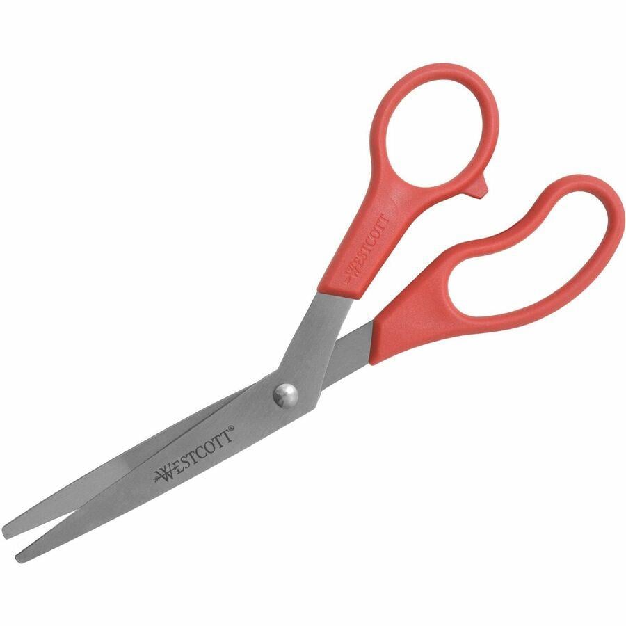 Westcott 8 Bent All Purpose Scissors 3pk