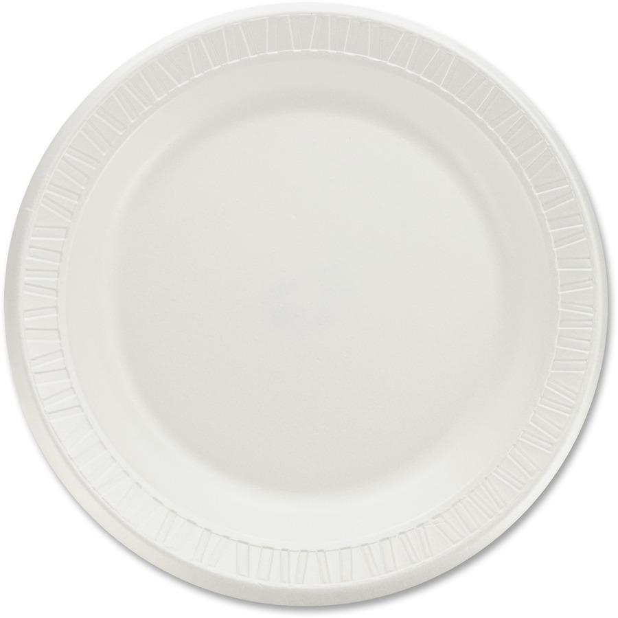  Chinet Paper Dinnerware, Plate, 6 Dia, White, 125