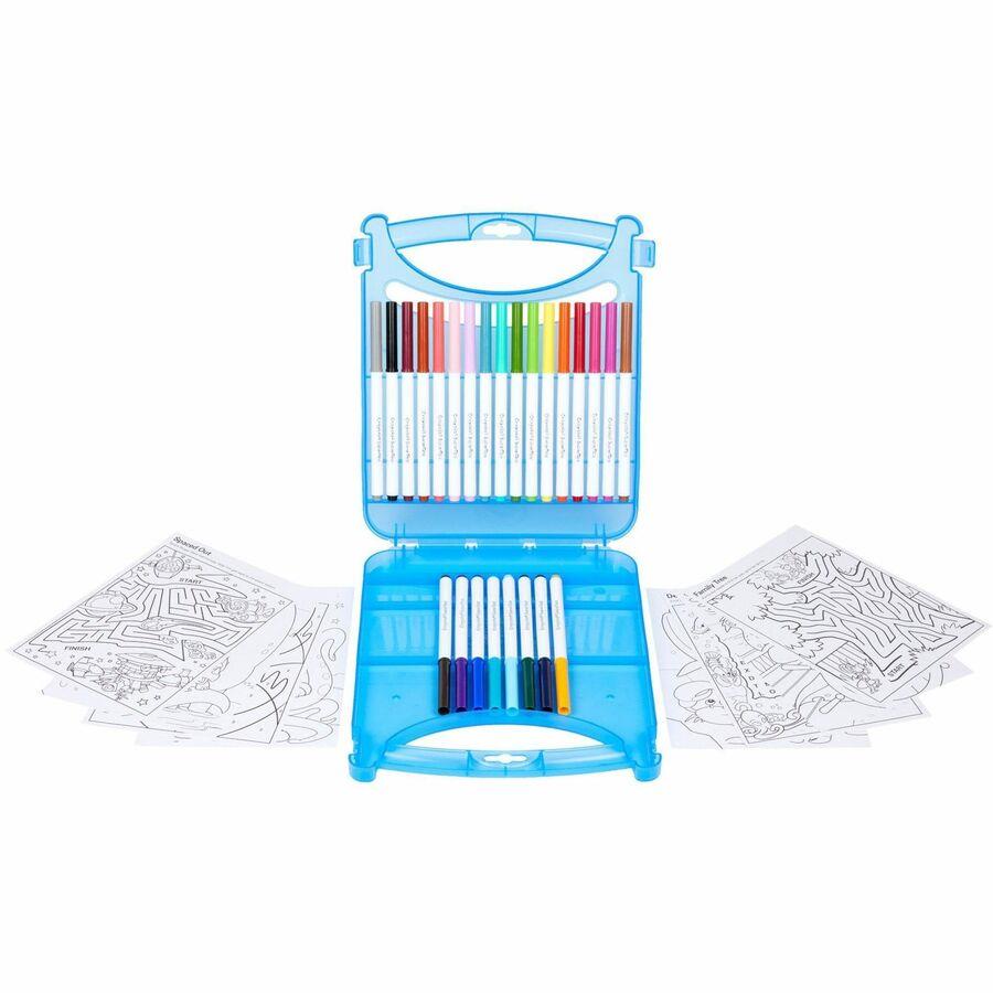 Crayola Super Tips Art Kit - Classroom, Home, Art - Recommended CYO040377,  CYO 040377 - Office Supply Hut