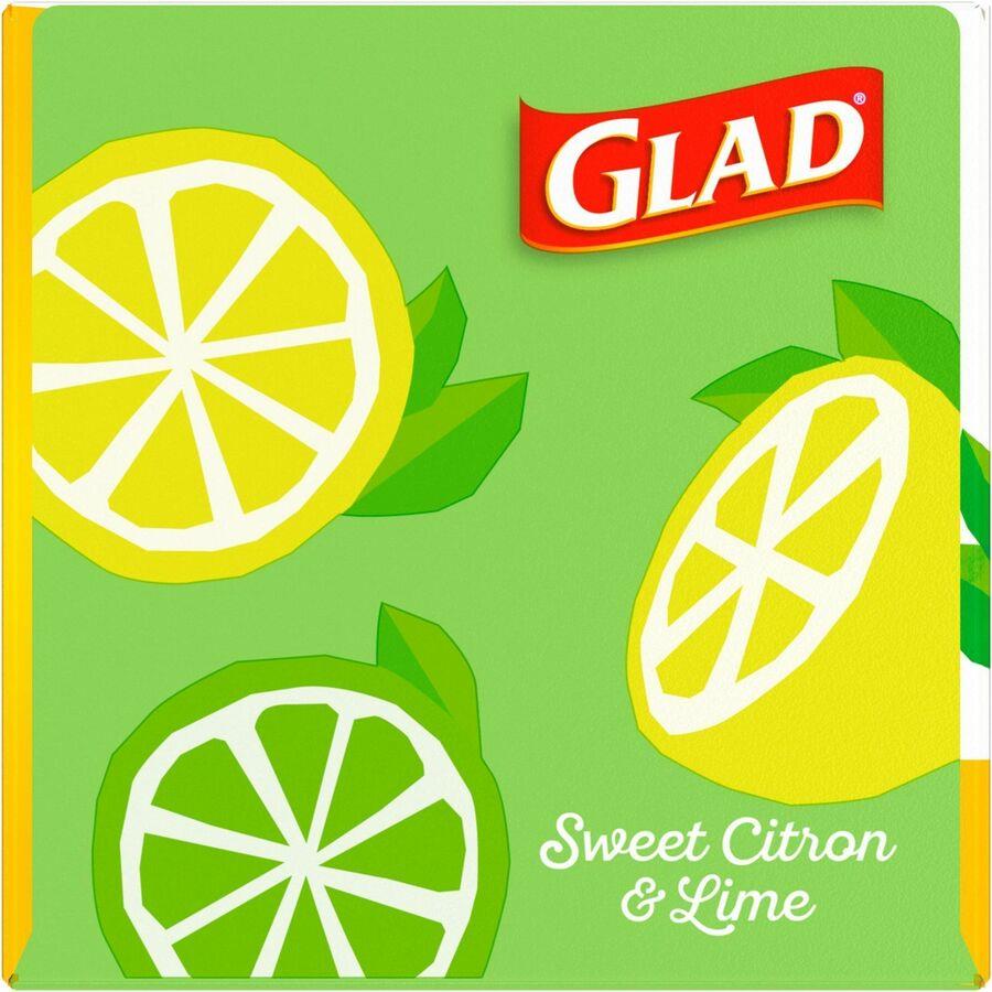 Glad Small Kitchen Drawstring Trash Bags - Febreze Sweet CLO79120, CLO  79120 - Office Supply Hut