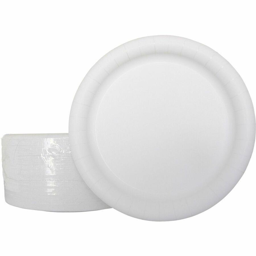 Dixie 9 Economy White Paper Plates