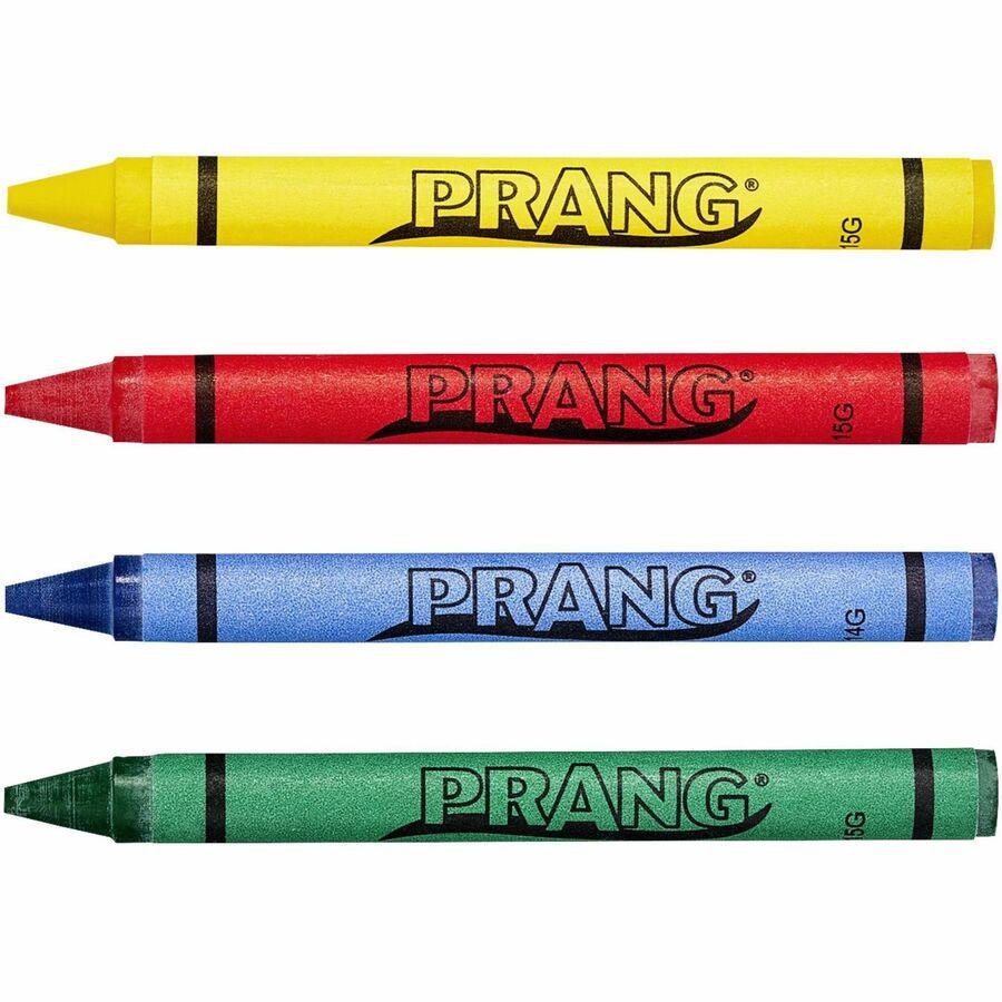 Crayola Large Crayons - Black, Blue, Brown, Green, Orange, Red