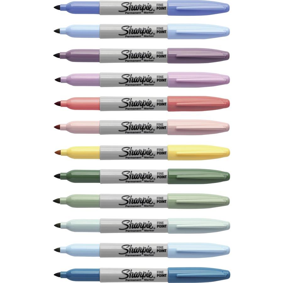 Sharpie Permanent Markers Fine Point. Assorted Mystic Gem Colors