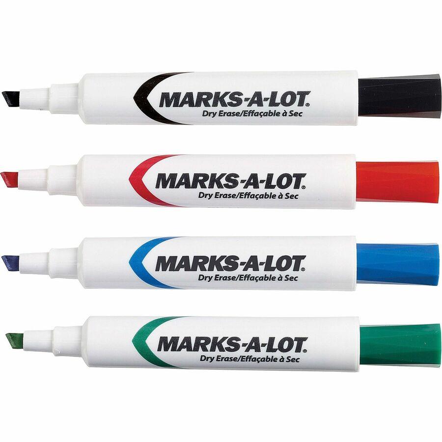 Avery® Desk-Style Dry Erase Markers - Chisel Marker AVE24408, AVE 24408 -  Office Supply Hut