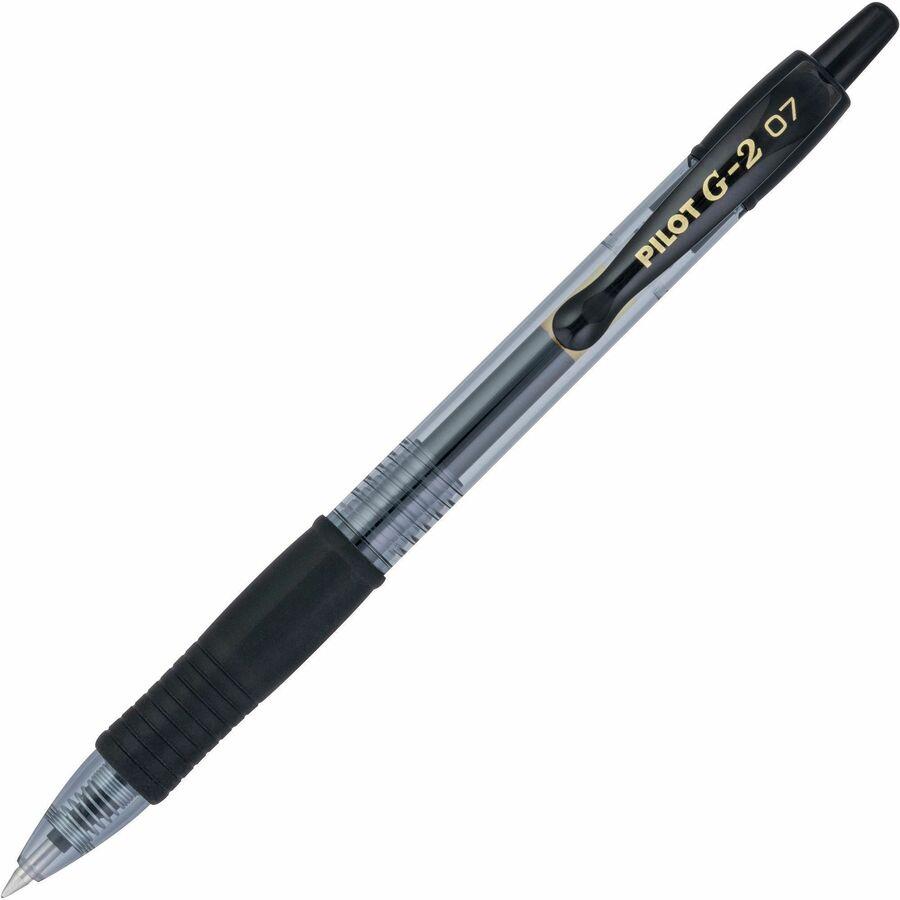 Pilot G2 Retractable Gel Ink Rollerball Pens - Fine Pen Point