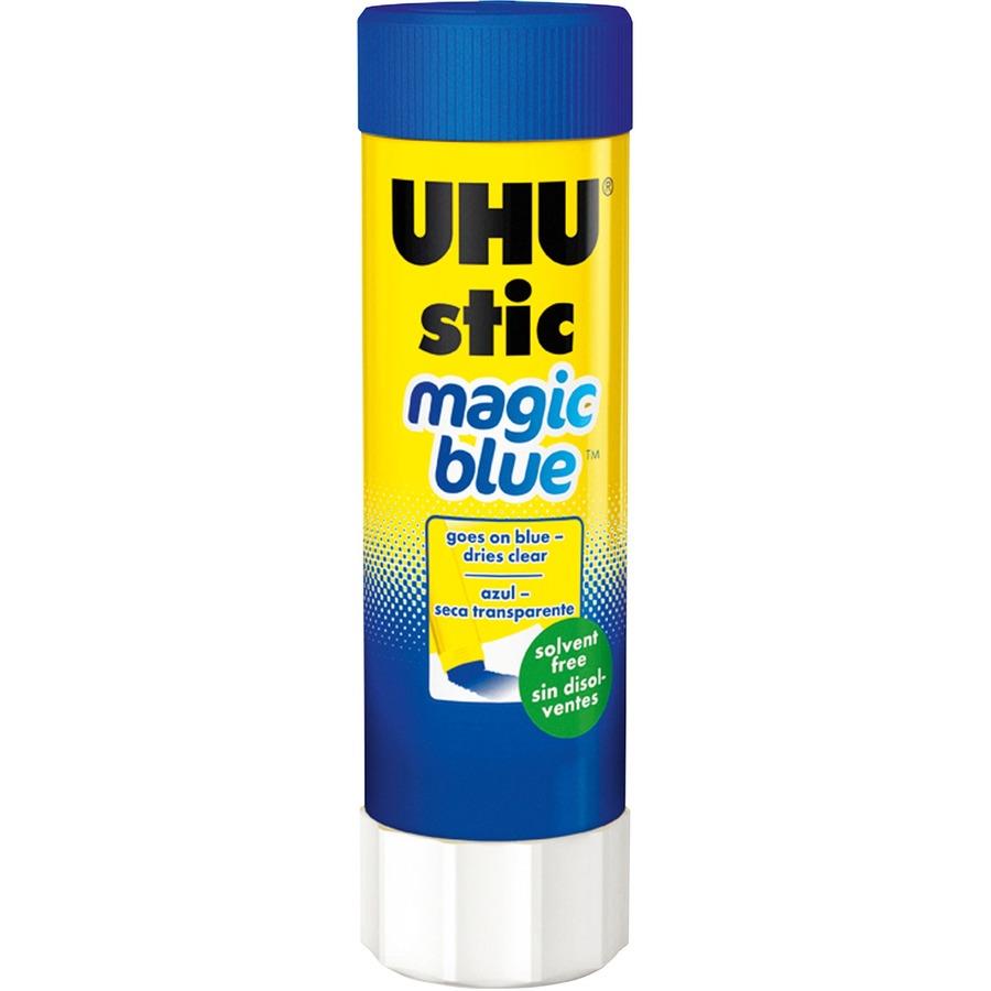 Saunders UHU stic Washable Glue Stick 1.41 oz 12 Box White - Office Depot