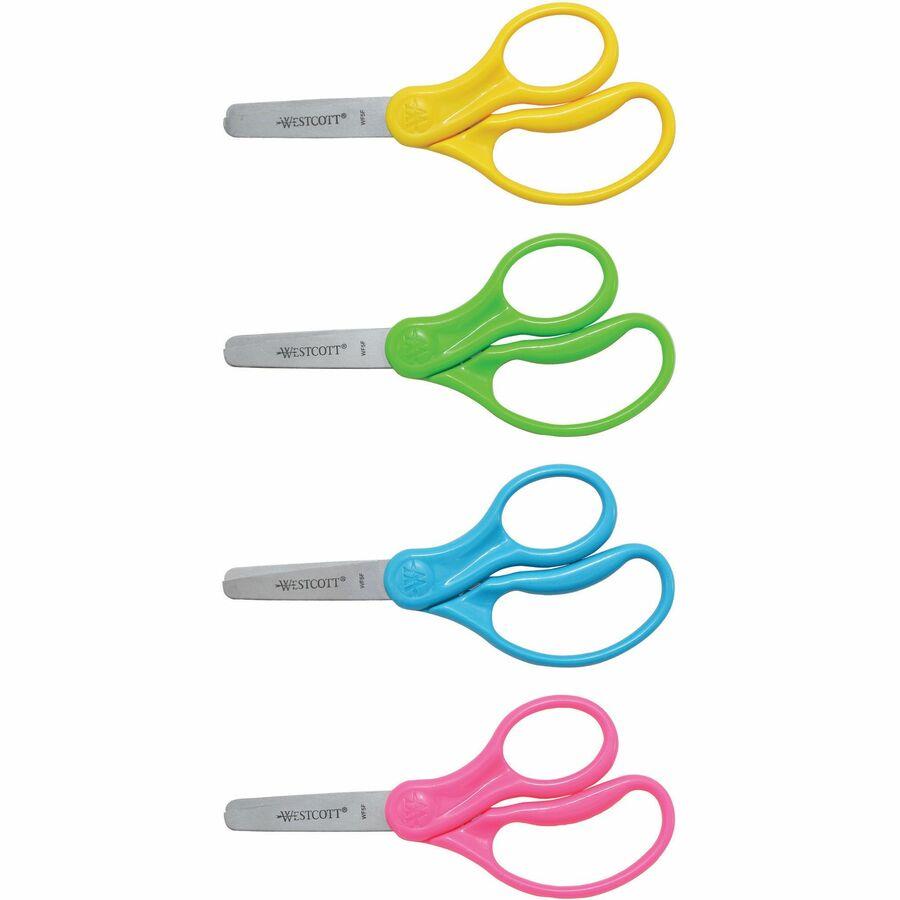 Fiskars Softgrip Blunt-tip Kids Scissors (5 in., 3 Pack)