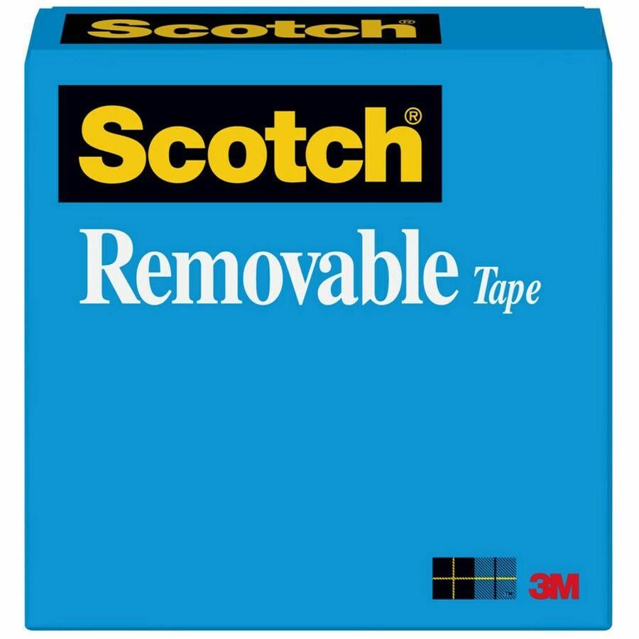 Scotch Removable Magic Tape Roll - 0.75 x 36 yards - 021200192449