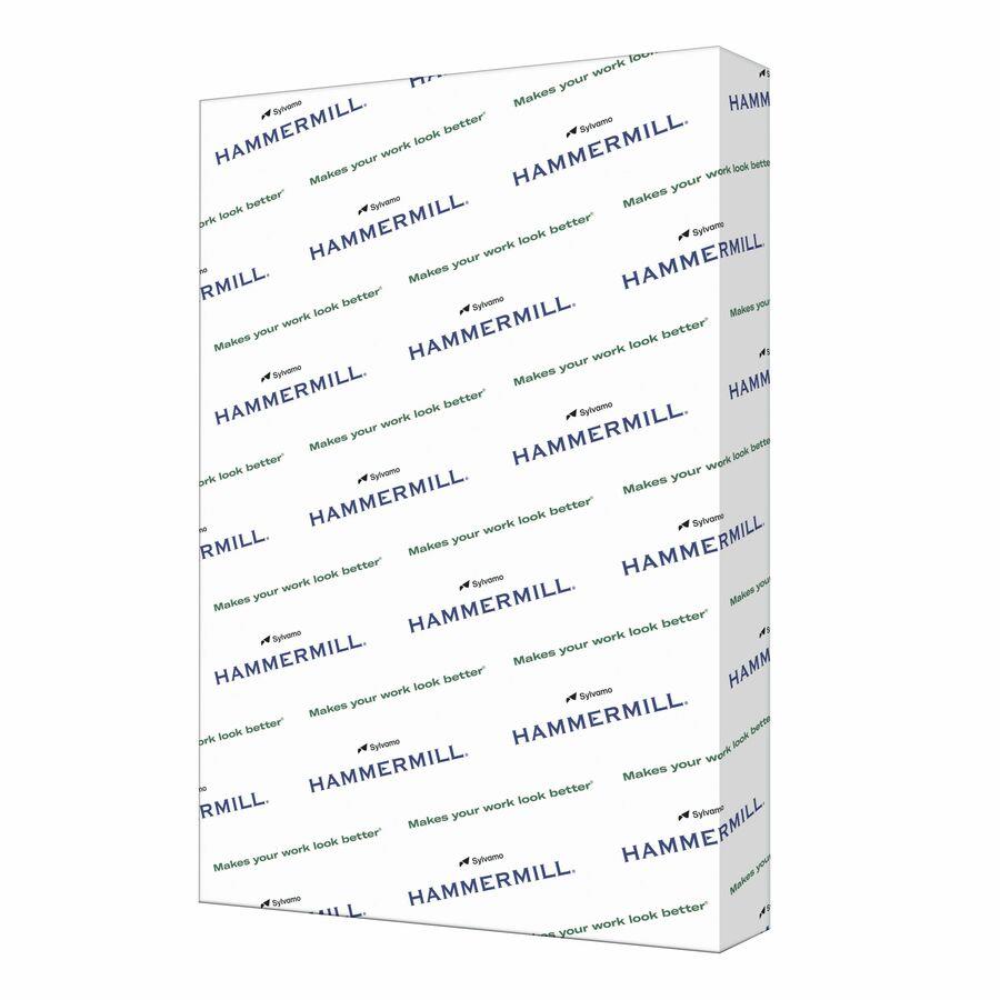 Hammermill Premium Color 8.5x11 Laser Copy & Multipurpose Paper - White -  100 Brightness - Letter - 8 1/2 x 11 - 28 lb Basis Weight - 2500 / Carton  - FSC - ICC Business Products