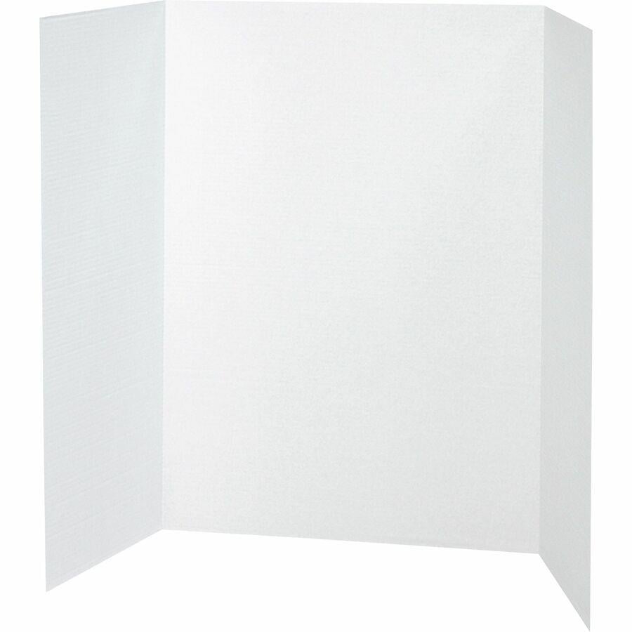 Pacon Presentation Boards - 36 Height x 48 Width - White PAC3763, PAC  3763 - Office Supply Hut