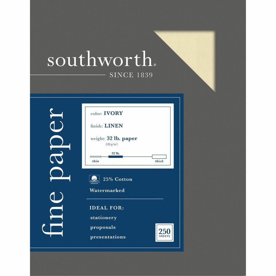 Southworth Fine Typing Paper - Ivory Granite