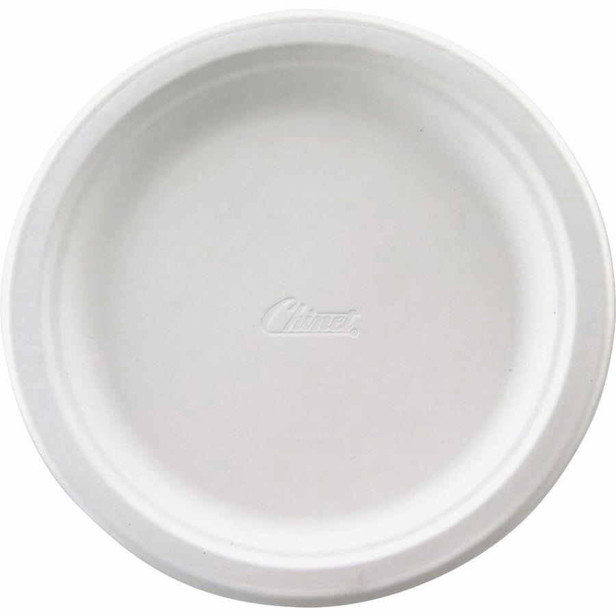 Dixie 125-Pack Paper Leak Proof Disposable Dinner Plates in the