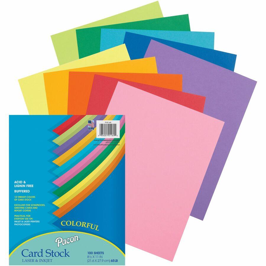 Astrobrights Color Cardstock -Vintage Assortment, 65lb, 8.5 x 11, Assorted, 250/Pack