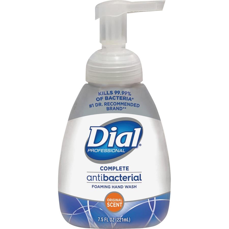 Dial Antibacterial Foaming Hand Wash - Original ScentFor - 57.5 fl oz (1700  mL) - Hand - Antibacterial - Orange - 1 Each - Office Supply Hut