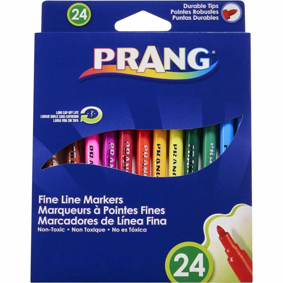 Prang Fine Line Markers - set of 12