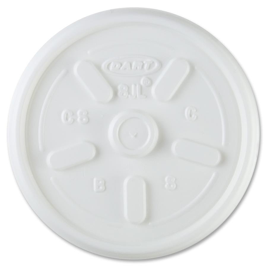 Dart DCC16UL Sip Thru Cup Lid, White