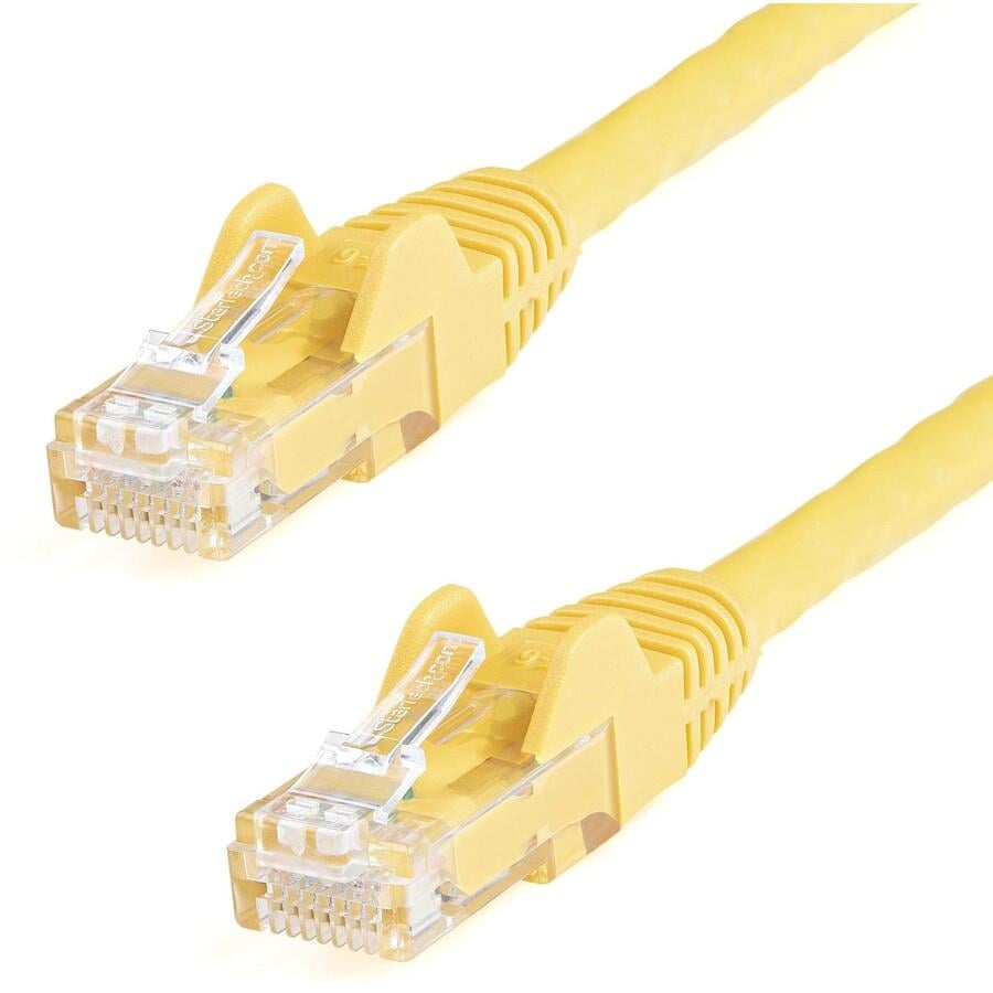 25ft CAT6a Ethernet Cable - 10 Gigabit Shielded Snagless RJ45 100W PoE  Patch Cord - 10GbE STP Network Cable w/Strain Relief - Black Fluke