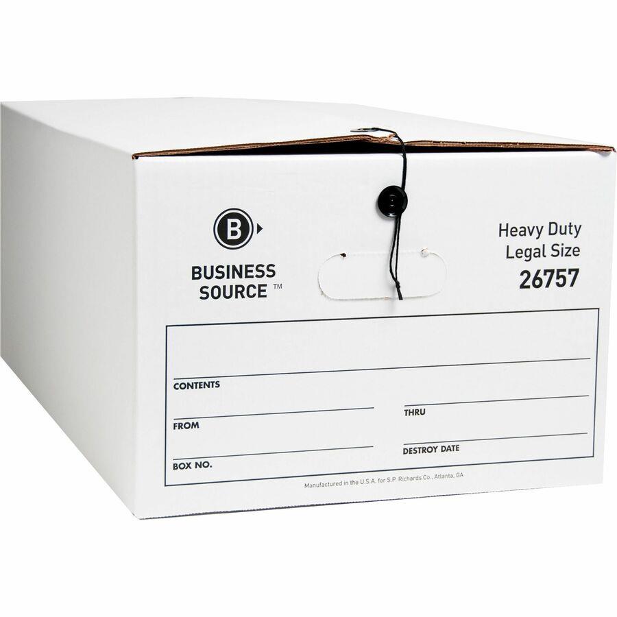Bankers Box Heavy-duty Letter/Legal Plastic File Storage Box
