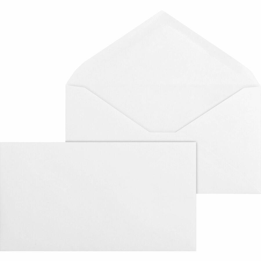 Business Envelops, 200-Pack #10 Black Envelopes, Standard Square