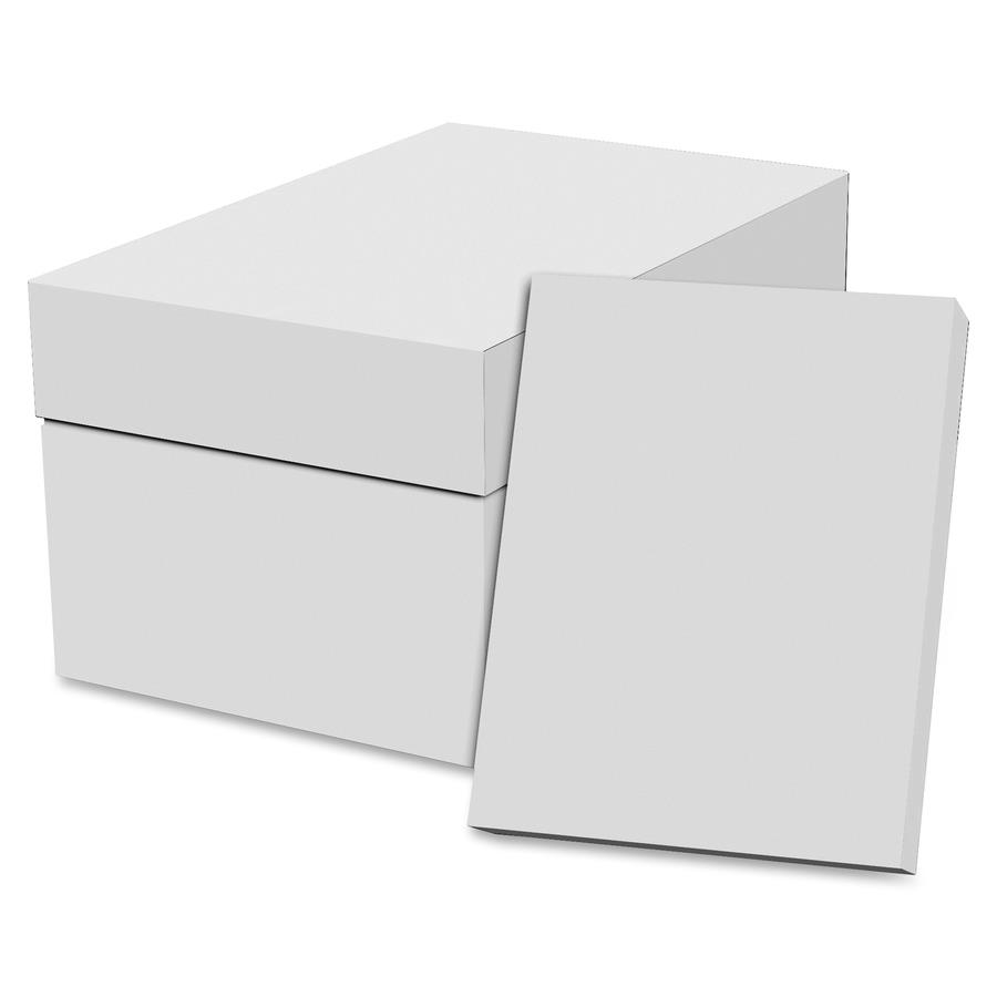 Domtar Custom Cut-Sheet Copy Paper, 92 Bright, 24lb, 8.5 x 11, White, 500/Ream