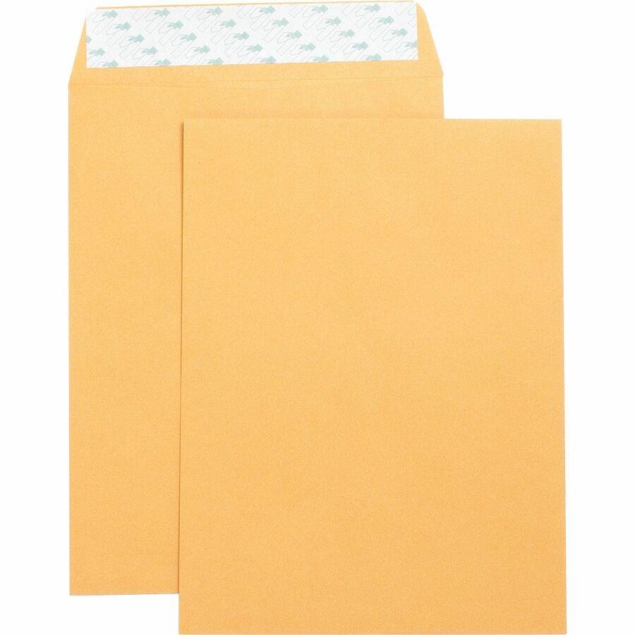 JAM Paper Open End Catalog Envelopes w/Peel and Seal Closure 12