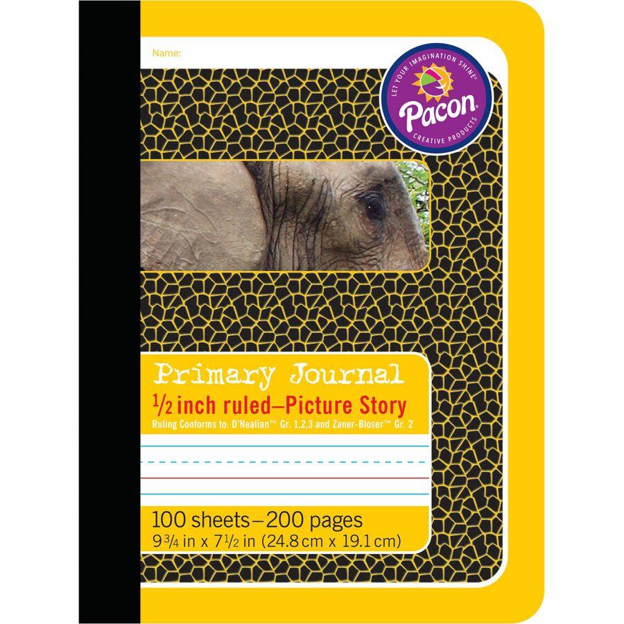 Pacon Primary Journal Dotted Midline Comp Book - PAC2427 