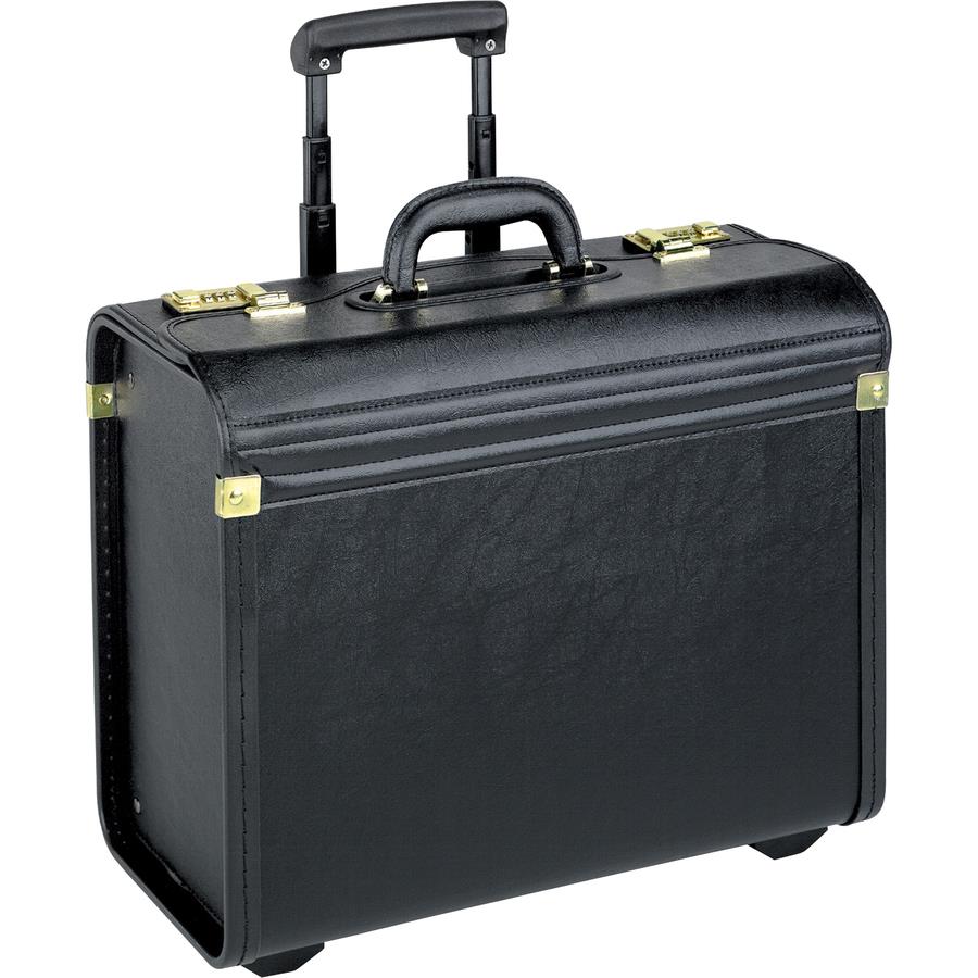Samsonite Xenon Carrying Case Suitcase for 15.6 Notebook Black Damage  Resistant Interior Shock Resistant Interior 1680D Ballistic Polyester Body  Gunmetal Logo Handle 16 Height x 17.5 Width x 8.7 Depth 1 Each - Office  Depot