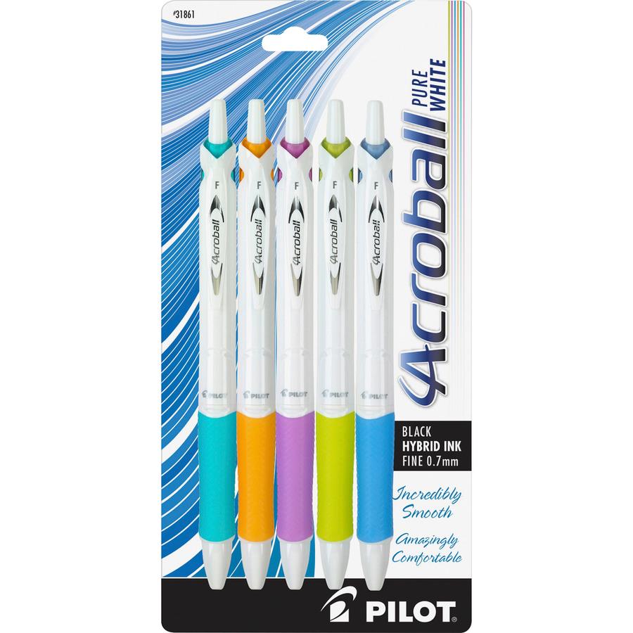 Pilot Better Ballpoint Pens Fine Point 0.7 mm Blue Barrel Blue Ink Pack Of  12 - Office Depot