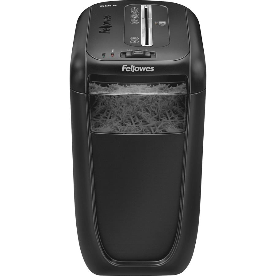 Fellowes Powershred® 60Cs Cross-Cut Shredder - Non-continuous