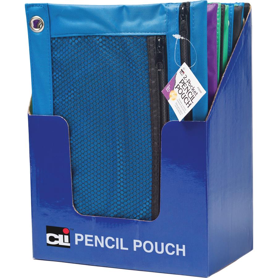 CLI Carrying Case (Pouch) Pencil, Ring Binder - Assorted - 7.6 CLI Carrying Case (Pouch) Pencil, Ring Binder - Assorted - 7.6