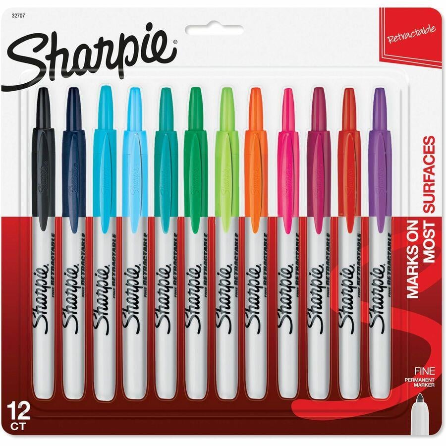 12-Color Sharpie® Fine Point Markers