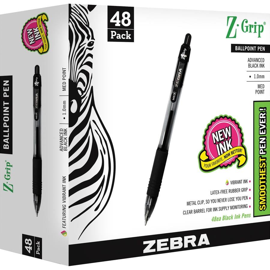 Paper Mate Ballpoint Pens, Comfort Grip, Fine Point (0.7mm), Black, 50 Count
