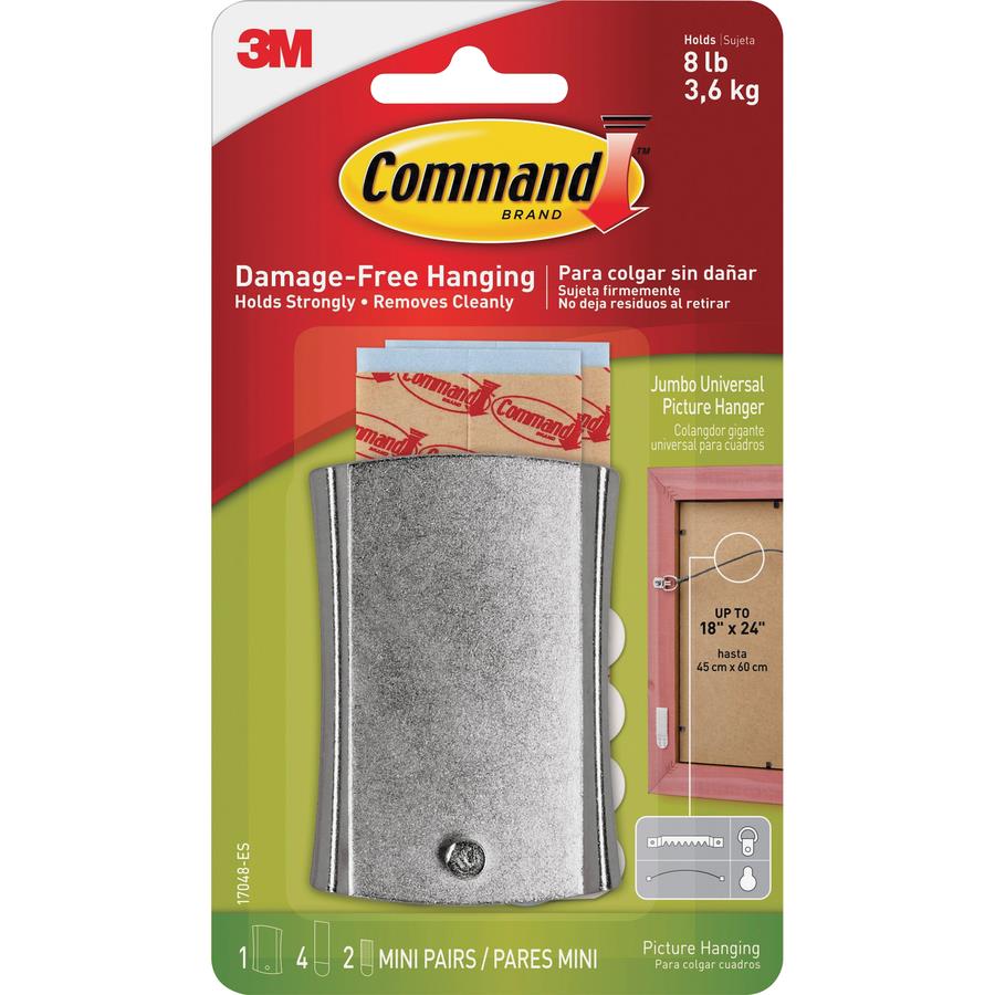 Command Sticky Nail Wire-Backed Hanger - 8 lb (3.63 kg) MMM17048ES